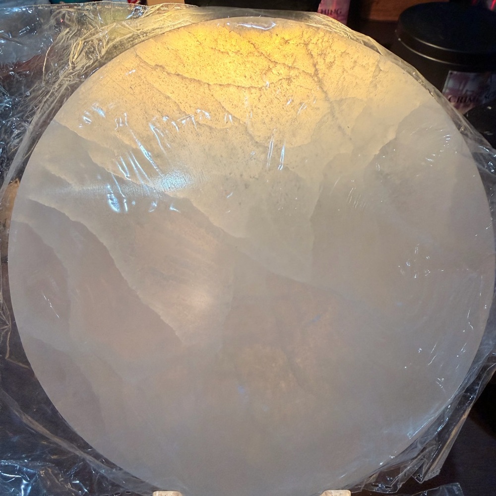 Large Selenite Charging Plate - Picture 2 of 3